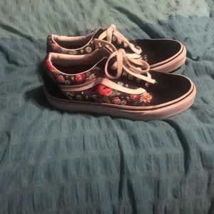 Vans for sal cute flower sneakers
